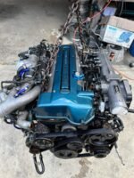 Toyota 2JZ-GTE Engine with Transmission – JDM 3.0L Twin Turbo Inline-6 Motor for Sale