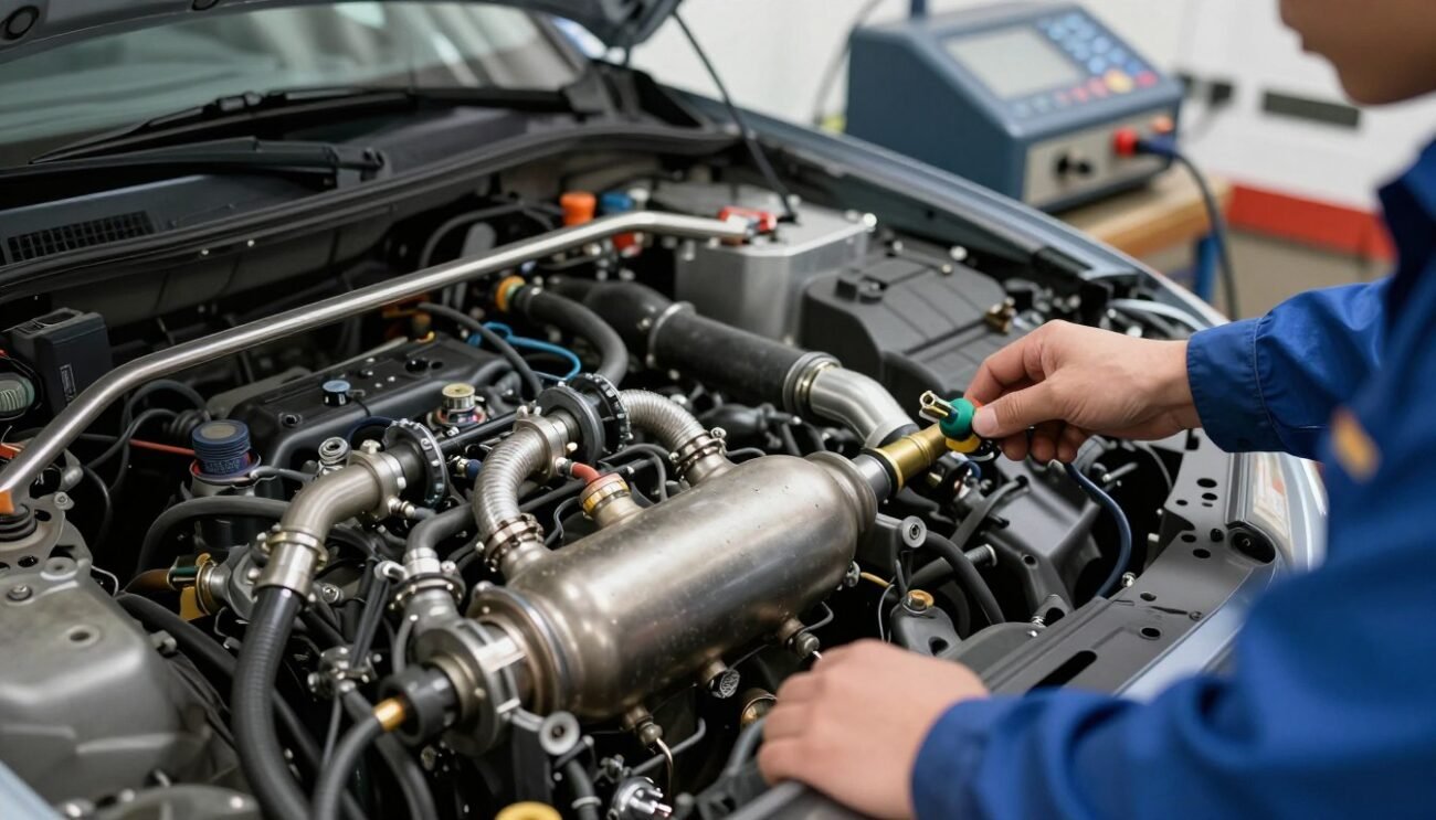 Emissions compliance verification for JDM engine swaps
