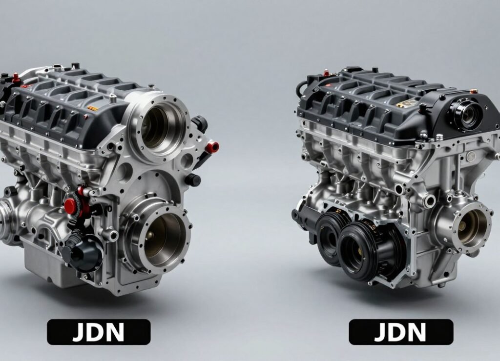 Long Block vs Complete Engine Package comparison showing the two options side by side