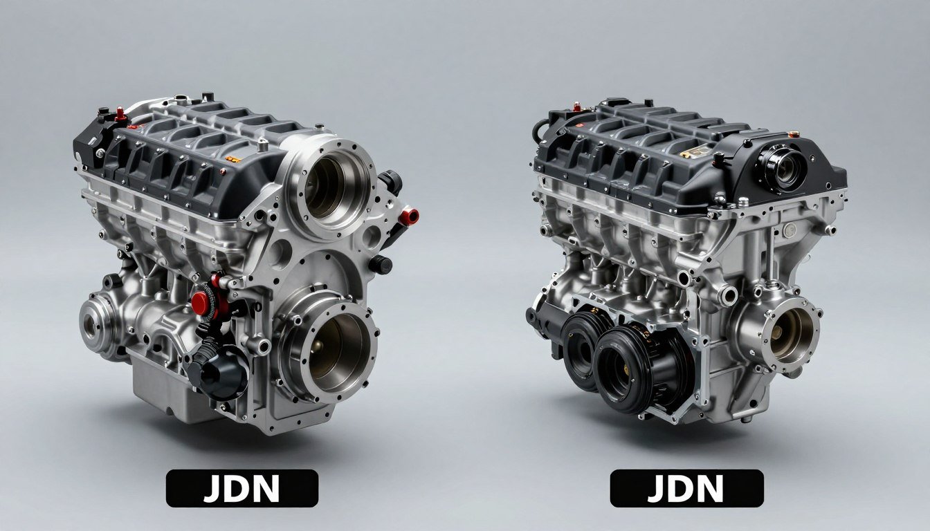 Long Block vs Complete Engine Package comparison showing the two options side by side