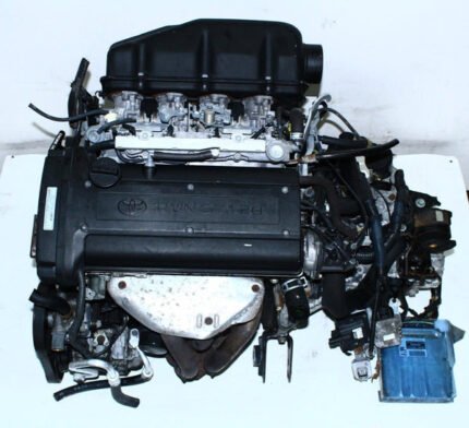 1995-1998 Toyota Corolla Levin AE111 4AGE 20v Blacktop Engine with 5-Speed Transmission