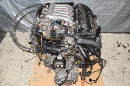 JDM 1990-1993 Mitsubishi 3000GT VR-4 6G72 Twin Turbo 3.0L V6 Engine & Getrag 5-Speed Transmission