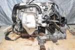 JDM 1990-1993 Mitsubishi 3000GT VR-4 6G72 Twin Turbo 3.0L V6 Engine & Getrag 5-Speed Transmission - Image 6