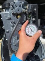 1999 Yamaha 90HP 2-Stroke Outboard Motor - Image 4