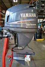 2012 Yamaha F115 115HP 4-Stroke Outboard - 450 Hours, 25" Shaft, Complete with Controls & Gauges