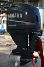 2012 Yamaha F115 115HP 4-Stroke Outboard - 450 Hours, 25" Shaft, Complete with Controls & Gauges - Image 3