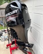 2013 Mercury 75HP ELPT 4-Stroke Outboard - 232 Hours, 200PSI, Freshwater Only - Image 4