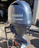 2019 Yamaha F115 115HP 4-Stroke EFI Outboard - 230 Hours, Electric Start, 20" Shaft