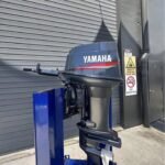 2003 Yamaha 40HP 2-Stroke Tiller Outboard 20" - Image 6