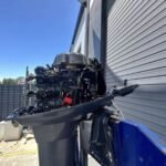 2003 Yamaha 40HP 2-Stroke Tiller Outboard 20" - Image 4