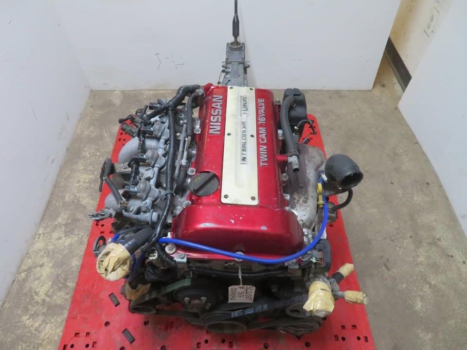 JDM Nissan SR20DET 2.0L Turbo Engine + 5-Speed Manual Trans (S13) - Image 3