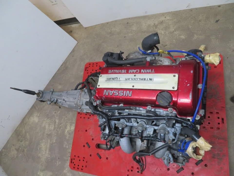 JDM Nissan SR20DET 2.0L Turbo Engine + 5-Speed Manual Trans (S13) - Image 8