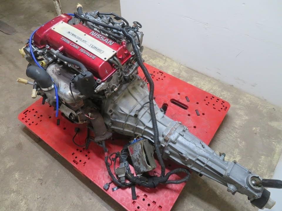 JDM Nissan SR20DET 2.0L Turbo Engine + 5-Speed Manual Trans (S13) - Image 5