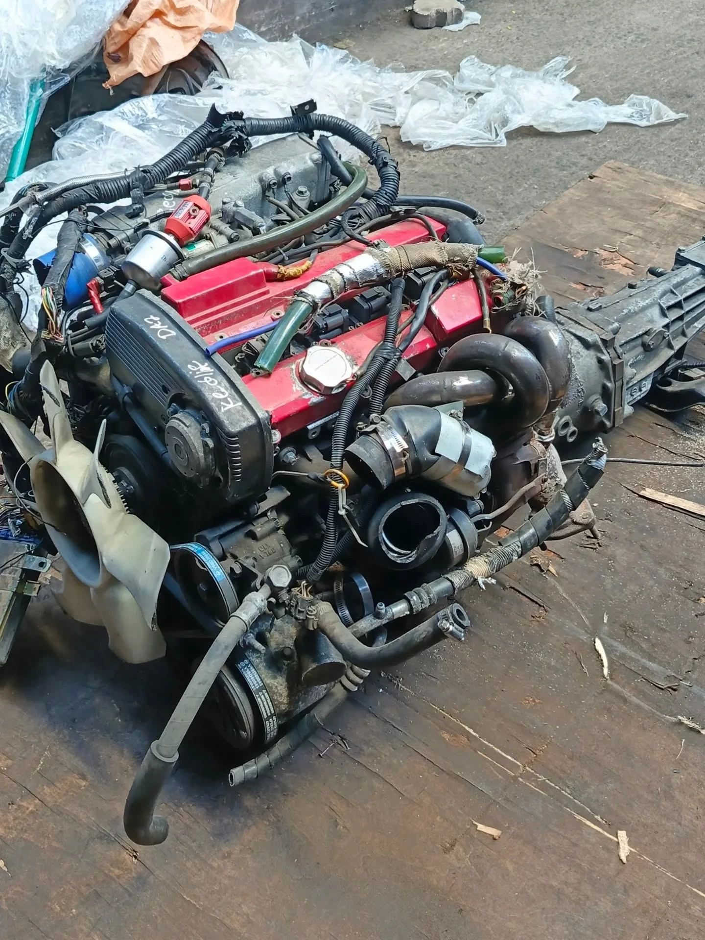 JDM Nissan CA18DET 1.8L Turbo Engine with Manual Transmission – Complete JDM Package - Image 7