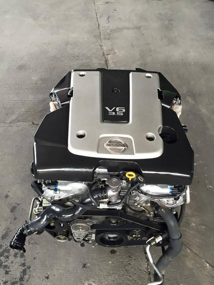 Nissan VQ35DE Engine with Gearbox – JDM 3.5L V6 Engine - Image 2