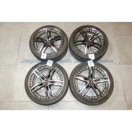 JDM AME Shallen XF-55 JDM Wheels 19x8 +48 – 5x100 Bolt Pattern