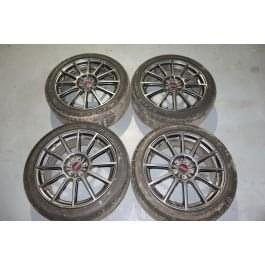 JDM Subaru STi Enkei 5x100 Wheels Rims Mags 18" inch 18x7.5JJ +55 1 JDM Subaru STi Enkei 5x100 Wheels Rims Mags 18" inch 18x7.5JJ +55