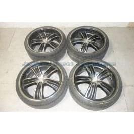 JDM VBest Rims Wheels Tires Mags 5x114.3 19x8+38 Offset