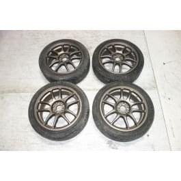 JDM Work Emotion CR Kai Wheels Rims Tires 5x100 17x7+47 Offset Japan