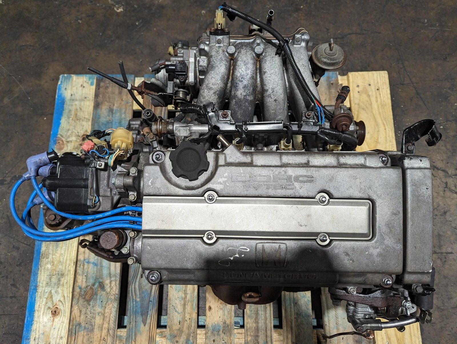 JDM Honda B18C 1.8L VTEC Engine + Cable LSD 5-Speed Transmission Y1 (Integra Spec) - Image 3