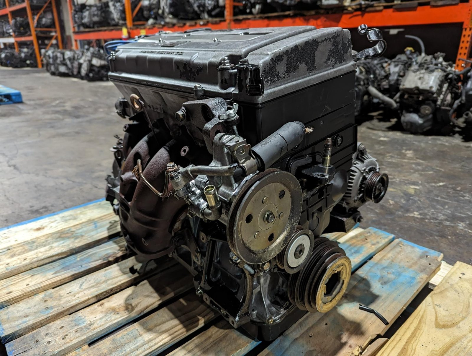 JDM Honda B18C 1.8L VTEC Engine + Cable LSD 5-Speed Transmission Y1 (Integra Spec) - Image 6