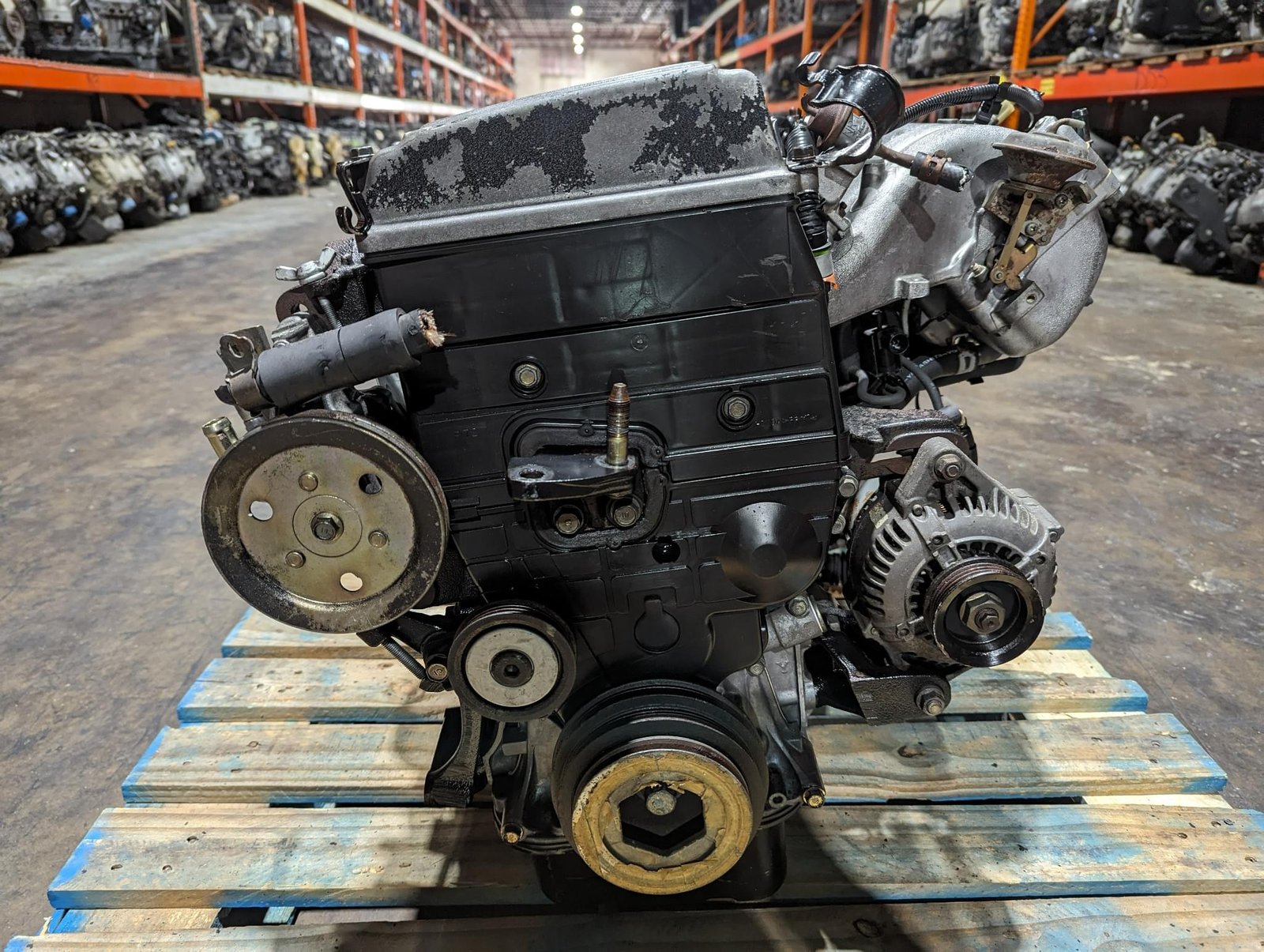 JDM Honda B18C 1.8L VTEC Engine + Cable LSD 5-Speed Transmission Y1 (Integra Spec) - Image 5