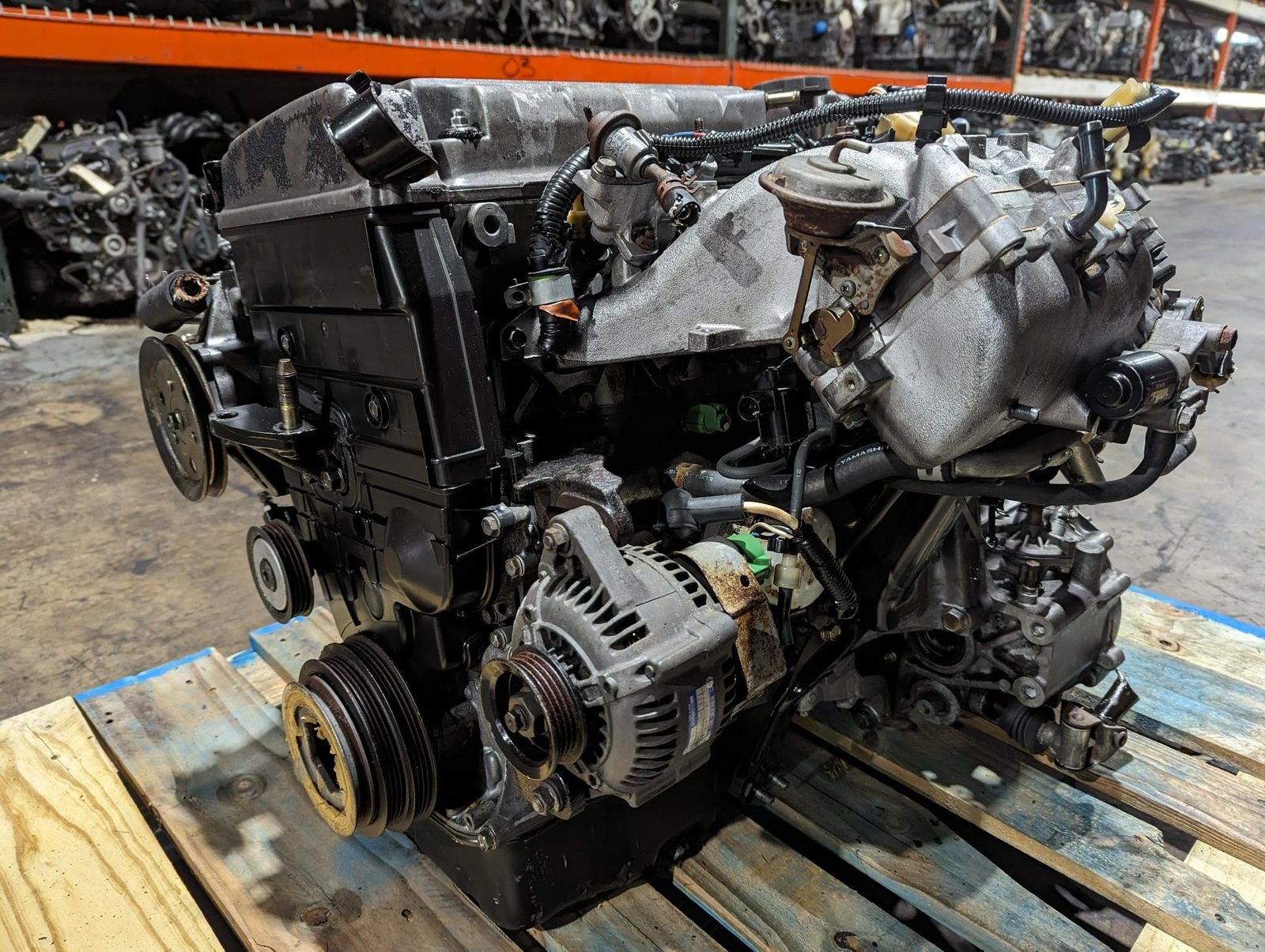 JDM Honda B18C 1.8L VTEC Engine + Cable LSD 5-Speed Transmission Y1 (Integra Spec) - Image 8