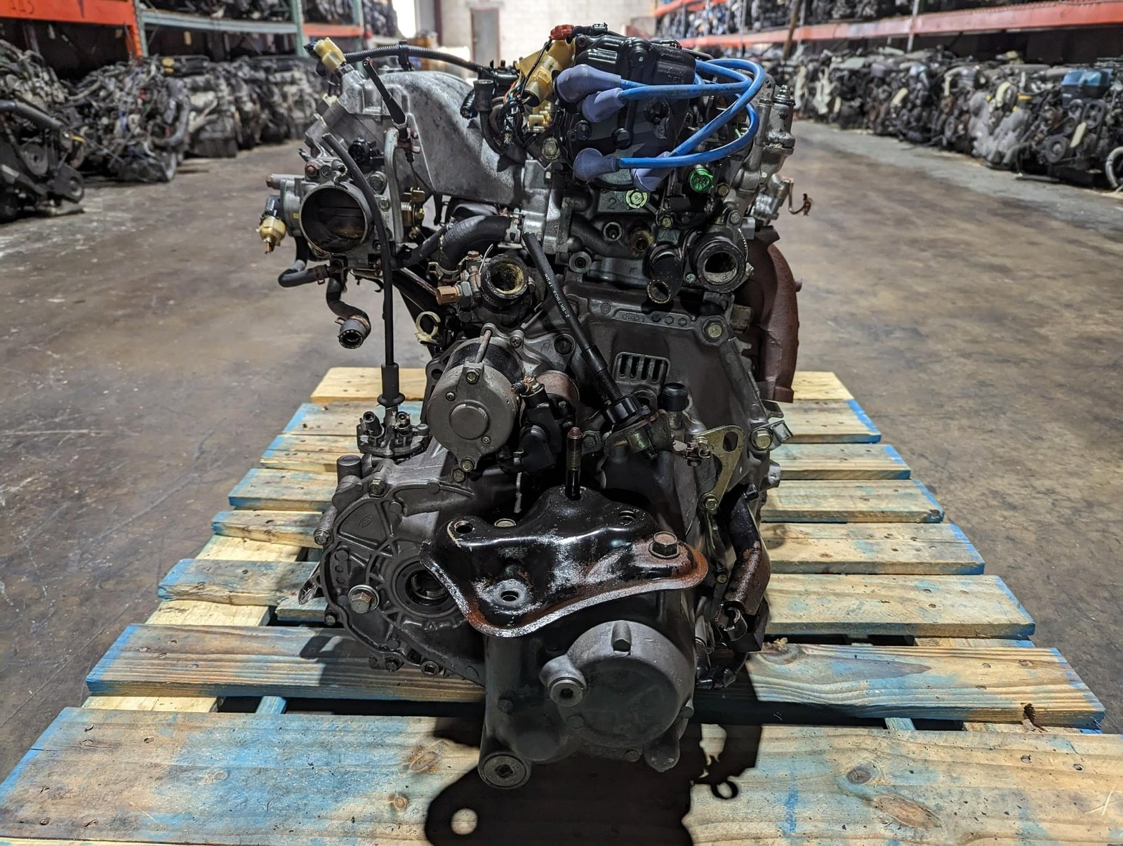 JDM Honda B18C 1.8L VTEC Engine + Cable LSD 5-Speed Transmission Y1 (Integra Spec) - Image 11